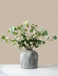 Faux Arrangement - Eucalyptus and White Stem